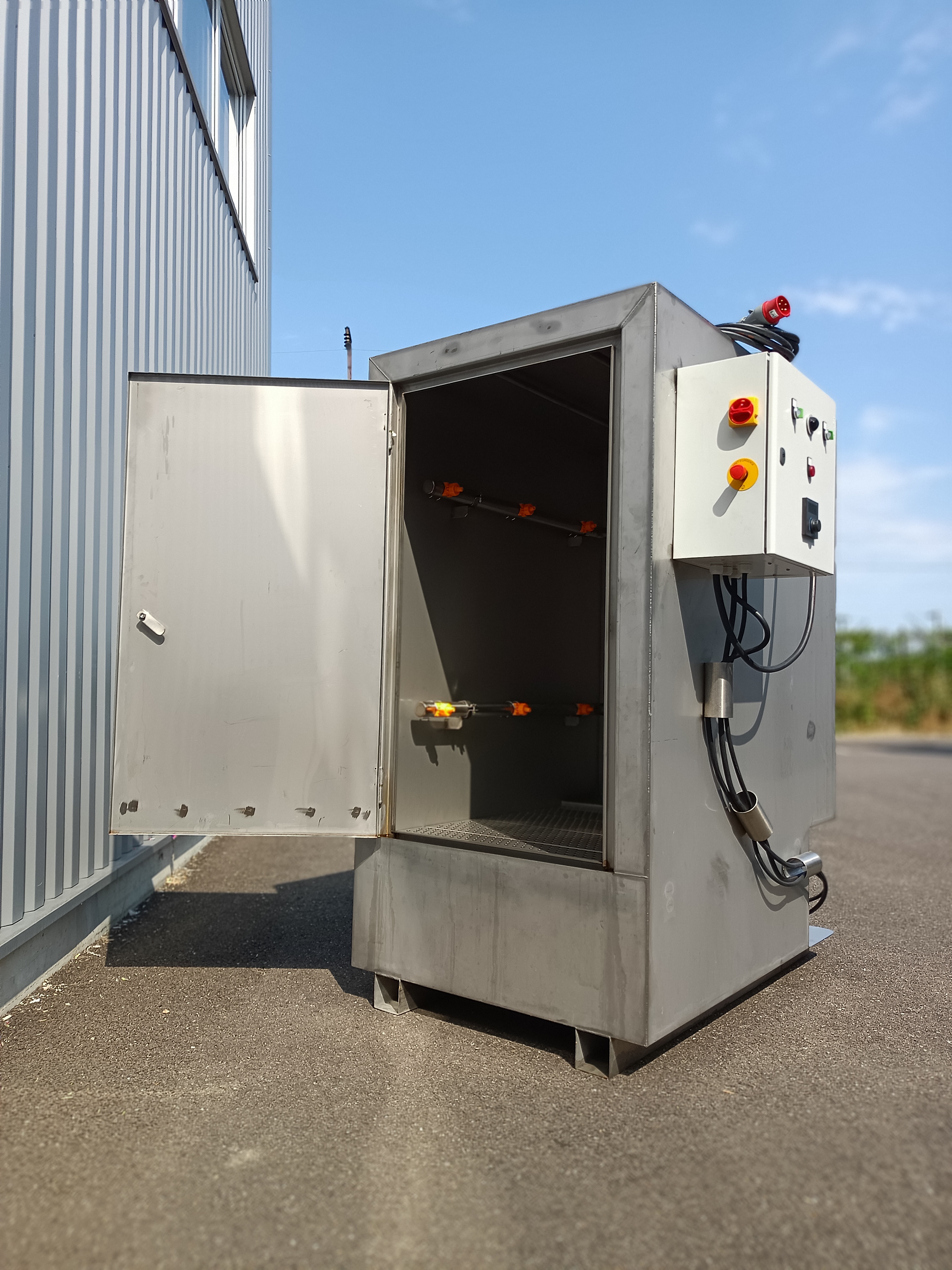 Cabine de décapage - Vue 2